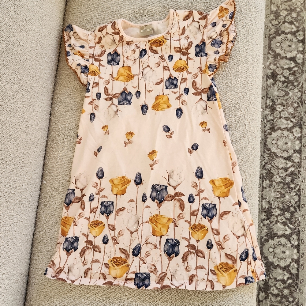 Milon Rose Printed Dress🤍